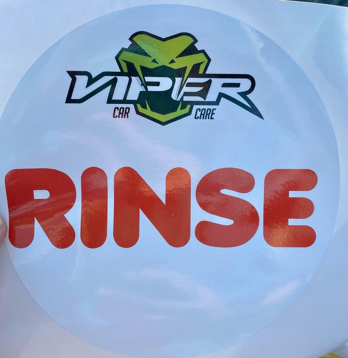 Bucket stickers - Viper Car Care