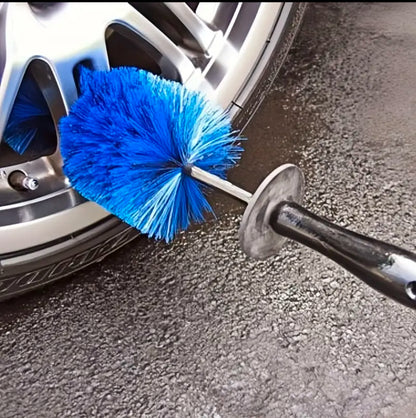 Small Wheel Barrel Brush