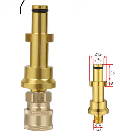 Nilfisk Nozzle 1/4'' Quick Connector and Nozzles