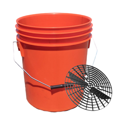 Viper Pro 16l Cleaning Bucket with Grit Guard & Lid