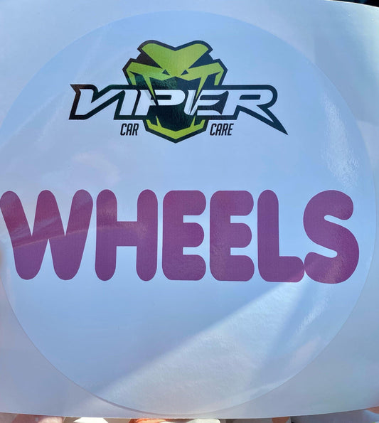 Bucket stickers - Viper Car Care