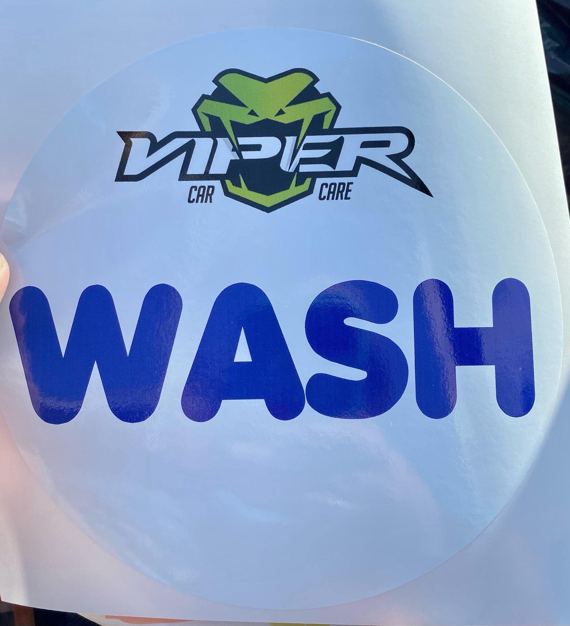 Bucket stickers - Viper Car Care